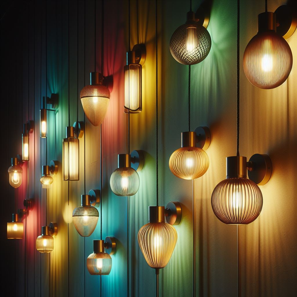 Casting Brilliance: A Comprehensive Guide to Elevating Ambiance with Colored Wall Lights.